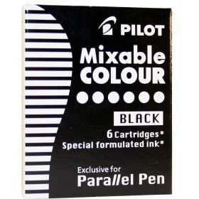 PILOT Tintepatronen IC-P3 ICP3S6B schwarz 6 Stück