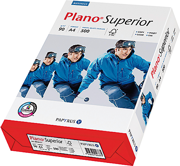 PLANO SUPERIOR Kopierpapier A4 88026777 80g, weiss 500 Blatt