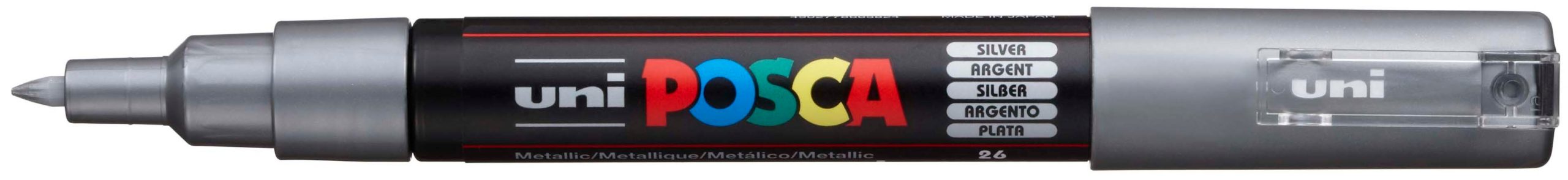 POSCA Marker 0.7mm PC-1M SILVER silber