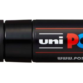 POSCA Marker 8mm PC-8K BLACK schwarz, Keilspitze