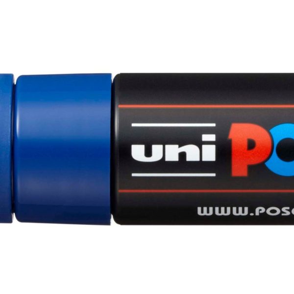 POSCA Marker 8mm PC-8K BLUE blau, Keilspitze