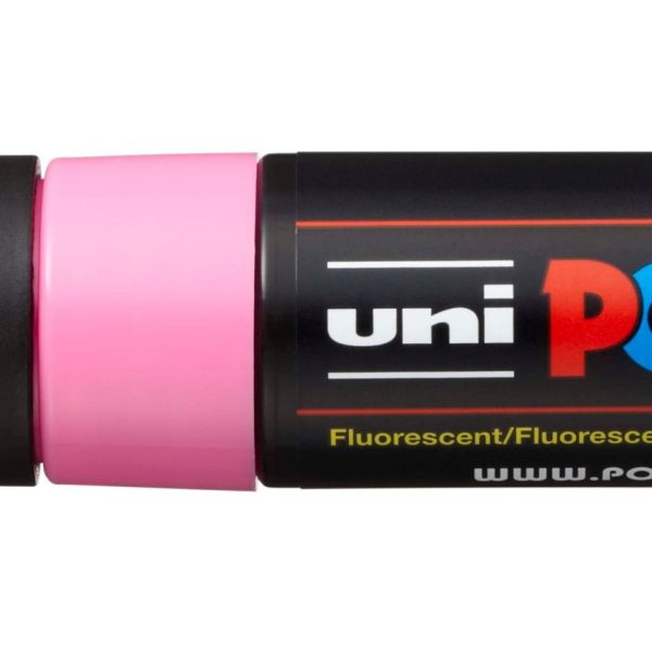 POSCA Marker 8mm PC-8K F.PINK fluo rosa, Keilspitze