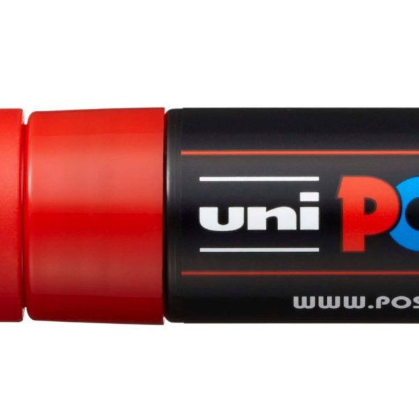 POSCA Marker 8mm PC-8K RED rot, Keilspitze