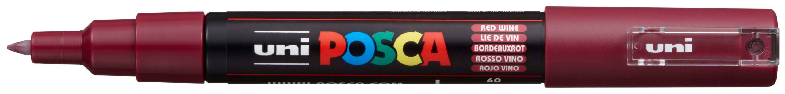 POSCA Marker 7mm PC1M RED WIN bordeaux