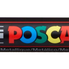 POSCA Pinsel-Marker 1-10mm PCF350 SILVE silber