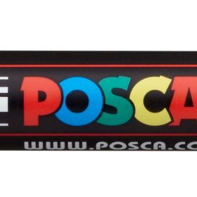 POSCA Pinsel-Marker 1-10mm PCF350 WHITE weiss