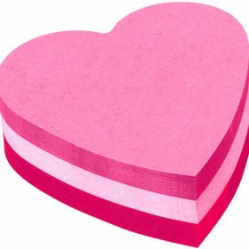 POST-IT Haftnotiz-Würfel Herz 2007H 3-farbig, 225 Blatt