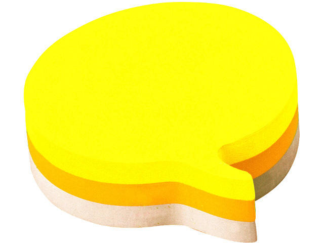 POST-IT-2007SP-3134375379175 POST-IT Haftnotiz-Würfel Sprechblase 2007SP 3-farbig, 225 Blatt – Hochwertig & günstig bei ShopDeca