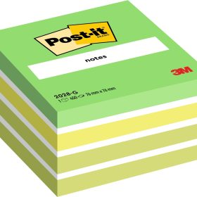 POST-IT Würfel 76x76mm 2028-G grün/450 Blatt