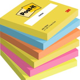 POST-IT Energy 76x76mm 654-TFEN 6-farbig ass. 6x100 Blatt