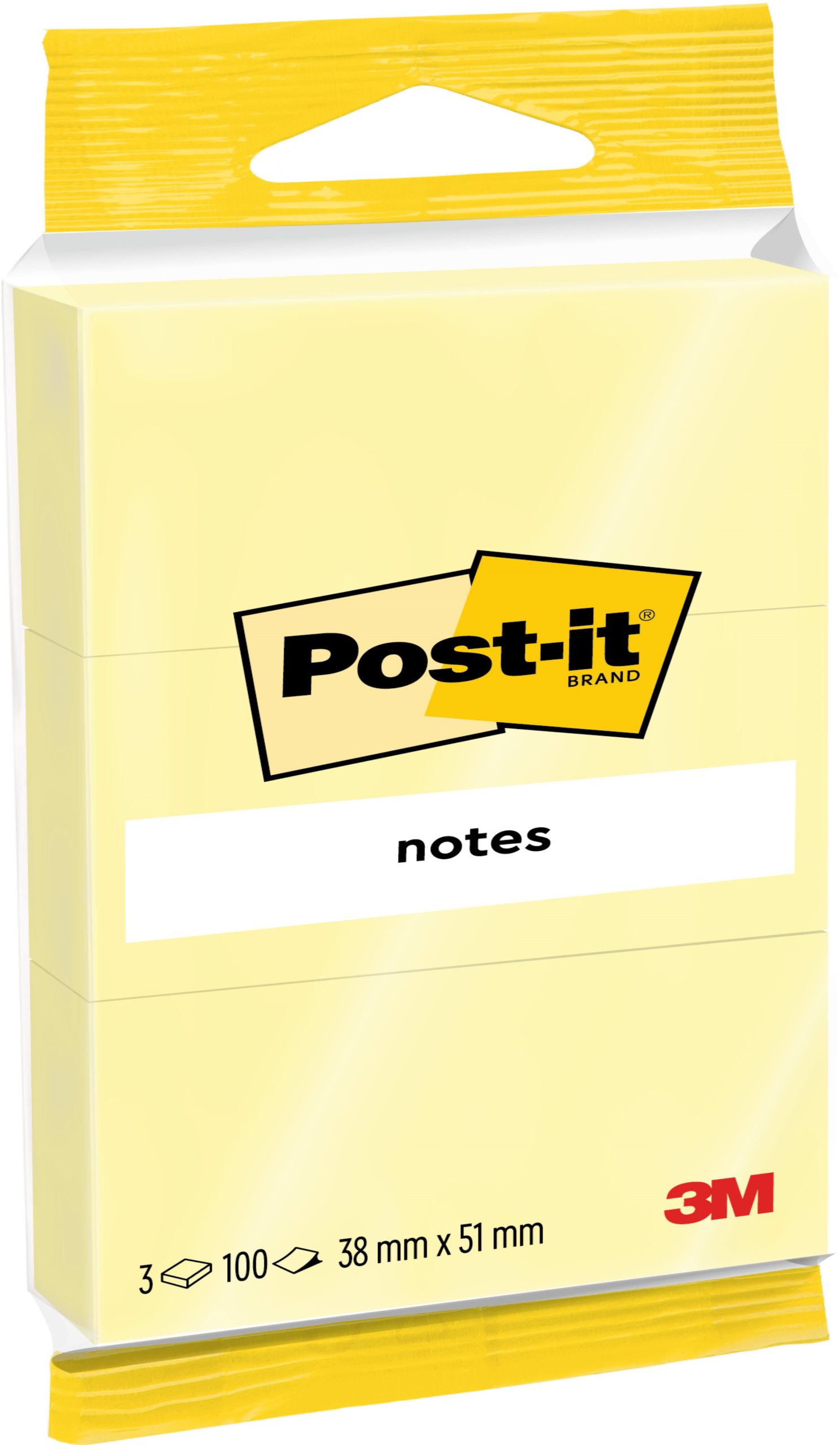 POST-IT-6810-3134375282840 POST-IT Notes 38×51mm 6810 gelb 3x100 Blatt – Hochwertig & günstig bei ShopDeca