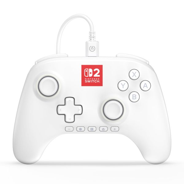 POWER A Advantage Wired Controller NSGP0524-01 NSW2, Lumectra White