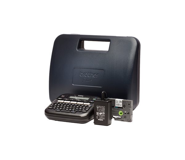 PTOUCH Gerät inkl. Koffer PT-D210VP und Adapter