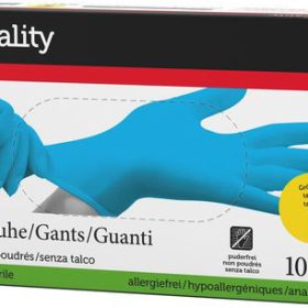 QUALITY Einweghandschuhe Nitril S 975732 blau 100 Stück