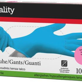 QUALITY Einweghandschuhe Nitril L 975752 blau 100 Stück