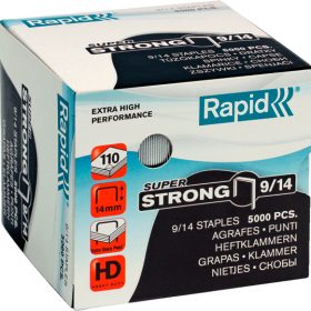 RAPID Heftklammern SuperStrong 9/14 24871500 verzinkt 5000 Stück