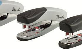 REXEL Mini-Heftgerät Bambi 2100154 3 Farben ass. 12 Blatt