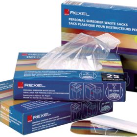 REXEL Abfallsack PP 115lt 40070 transparent 100 Stück