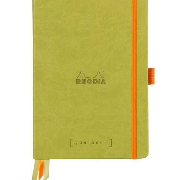 RHODIA Goalbook Notizbuch A5 118575C Hardcover anisgrün 240 S.
