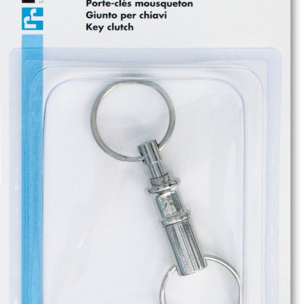 RIEFFEL SWITZERLAND Schlüssel-Kupplung 103SB Stahl Blister