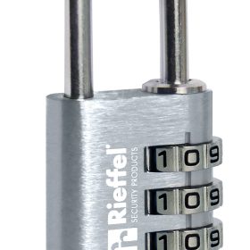 RIEFFEL SWITZERLAND Zahlenschloss Nr.22 20mm 22/20SILB silber
