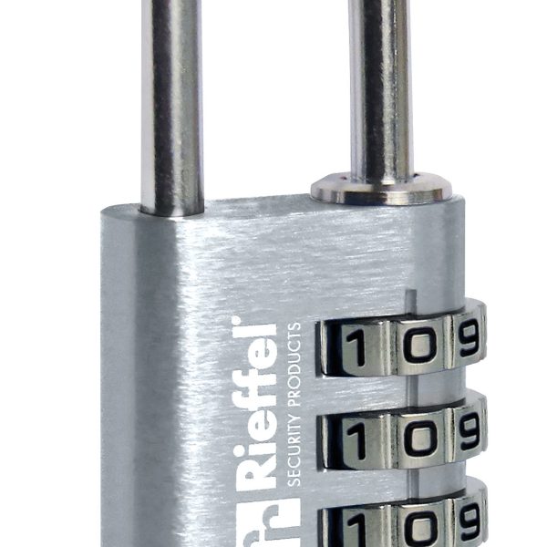 RIEFFEL SWITZERLAND Zahlenschloss Nr.22 20mm 22/20SILB silber