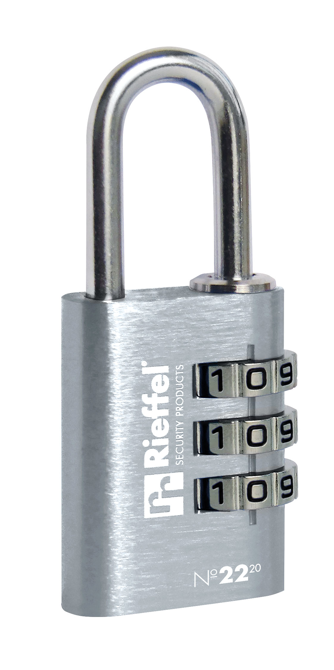 RIEFFEL-SWITZERLAND-22-20SILB-7640115311177 RIEFFEL SWITZERLAND Zahlenschloss Nr.22 20mm 22/20SILB silber – Hochwertig & günstig bei ShopDeca