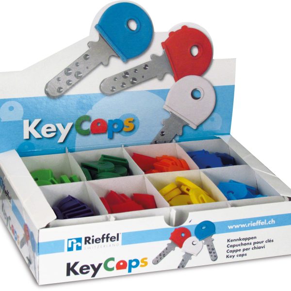 RIEFFEL SWITZERLAND Schlüsselkappen 8009 STV/200 ass. 200 Stück