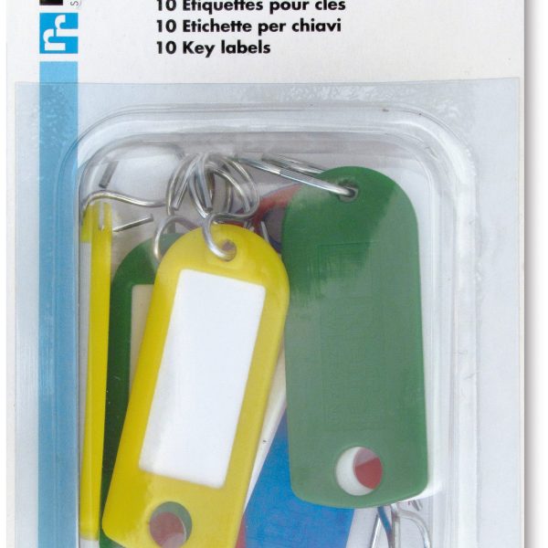 RIEFFEL SWITZERLAND Schlüssel-Anhänger 8034 SB/10 ASS. ass. 10 Stück