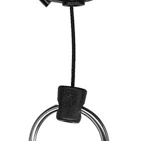 RIEFFEL SWITZERLAND Schluesselanh. 360° KB 484 BLACK Kb 484, Auszugsschnur 120Cm