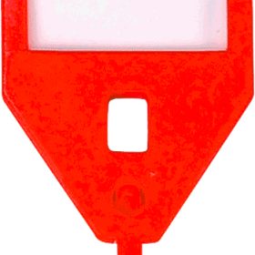 RIEFFEL SWITZERLAND Schlüssel-Anhänger KyStor KR-A ROT / 10 N rot