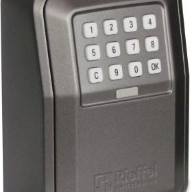 RIEFFEL SWITZERLAND Schlüsseldepot 10.5x14.5x55cm KSB-ELO XL mit Elektronikschloss, grau