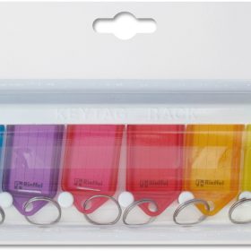 RIEFFEL SWITZERLAND Schlüsselleiste Key Tag KT 1000 RTL/8 38x22mm 8 Stück