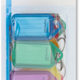 RIEFFEL SWITZERLAND Schlüsseletiketten 38x22mm KT 1000 SB/10 ASS. ass. 10 Stück