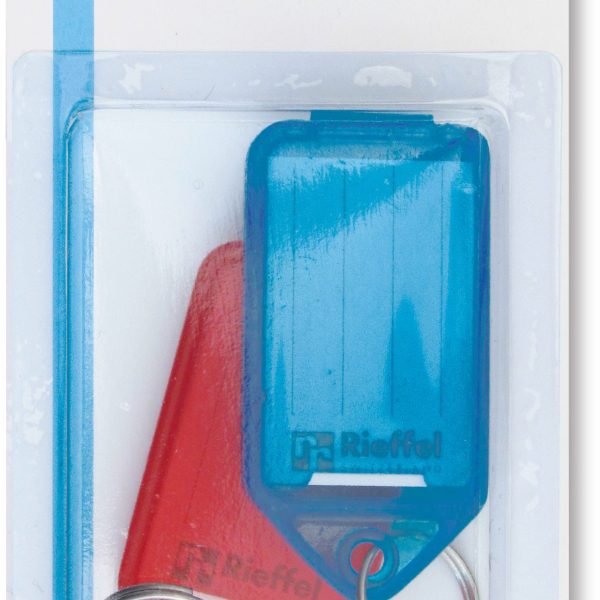 RIEFFEL SWITZERLAND Schlüsselschilder KT 1050 SB/2 ASS. 53x31mm 2 Stück