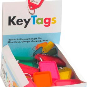 RIEFFEL SWITZERLAND Schlüsselschilder ass. KT 1050 STV 53x31mm 50 Stück