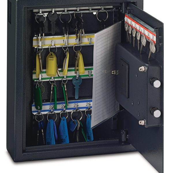 RIEFFEL SWITZERLAND Schlüsselkasten VT-SE grau VT-ST 35 SE 36,5x30x10cm 35 Haken