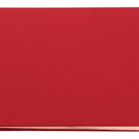 RÖSSLER Fotoalbum 1329452361 19.5x14.5cm, rot/off-white