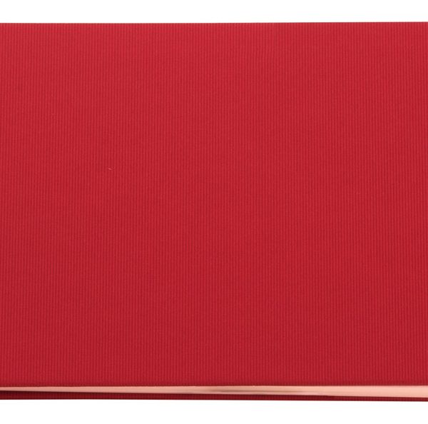 RÖSSLER Fotoalbum 1329452361 19.5x14.5cm, rot/off-white