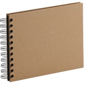 RÖSSLER Fotoalbum 1329452621 19.5x14.5cm, kraft/off-white