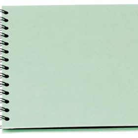 RÖSSLER Fotoalbum 1329452655 18x18cm, mint/schwarz