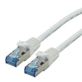 ROLINE Patchkabel, CAT.6a S/FTP 21.15.2868 White, halogenfrei, CL 15m