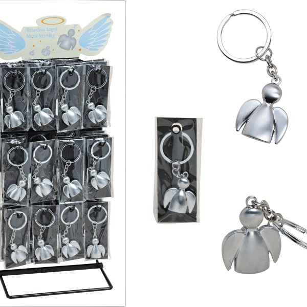 ROOST Schlüsselanhänger Engel 10010555 metall, ass. 3cm