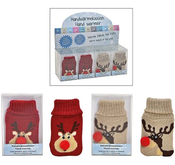 ROOST Taschenwärmer Rentier 10025387 Strickzeug