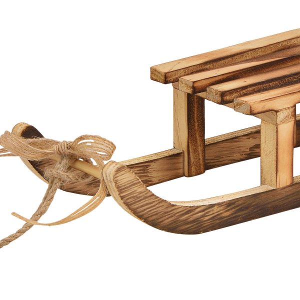 ROOST Weihnachtshänger 20x6x8cm 10028355 Schlitten aus Holz
