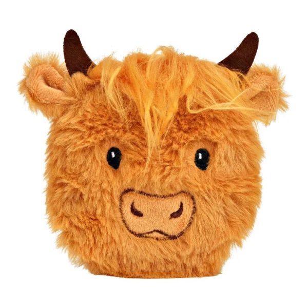 ROOST Taschenwärmer Ochse 12x11cm 10043039 mit Plüsch