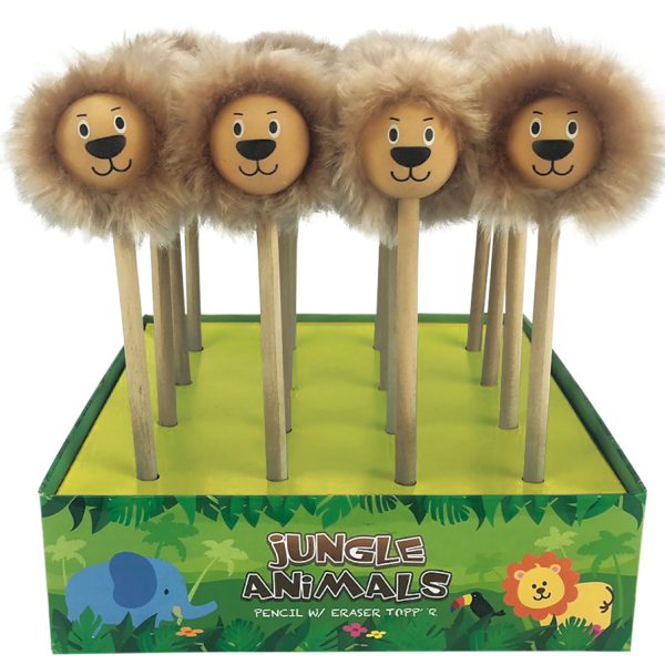 ROOST Bleistift mit Radiergummi 103841 Löwe