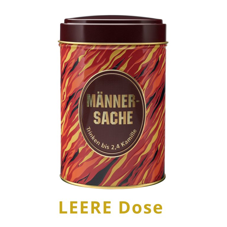 ROOST Teedose 1898 leer, Männersache