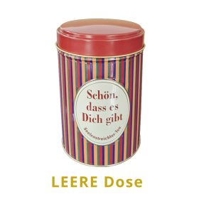 ROOST Teedose 1901 leer, Schön, dass es Dich