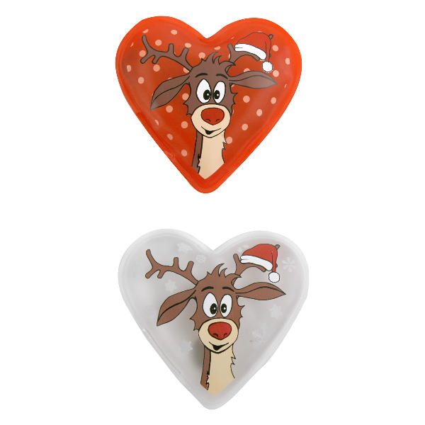 ROOST Taschenwärmer 4-Set 512552.3.4 Didi, Elch 10x8cm